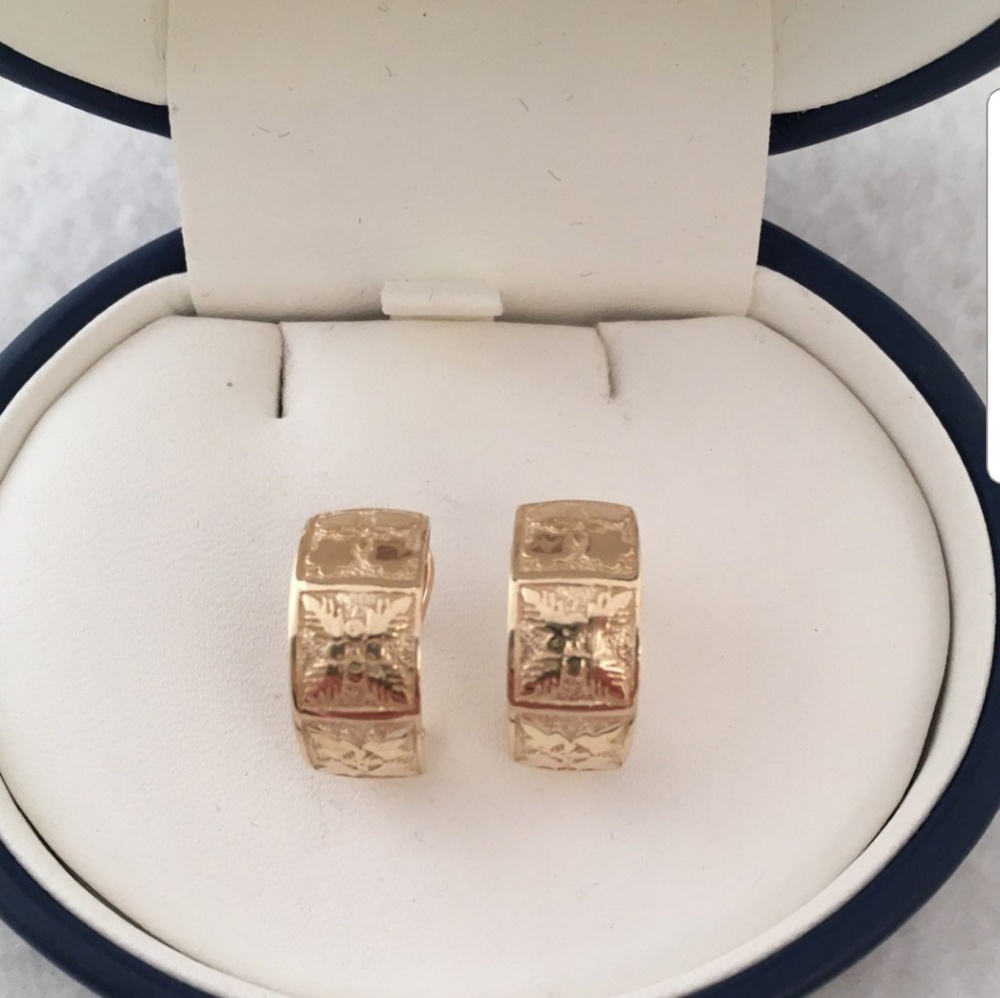 **SOLD IN 2nd LISTING**Hoop Earrings